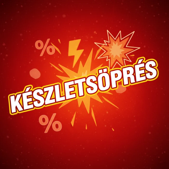 Készletkisöprés!