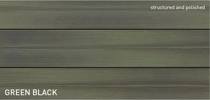 torroTIMBER DOLOMIT 16×193 teraszburkolat GREEN BLACK