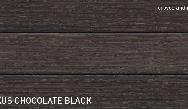 torroTIMBER RELIEF 16x145 teraszburkolat FOKUS chocolate black