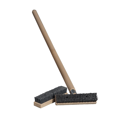 torroTIMBER nyél (tartóval + 2 csavar) és kefével