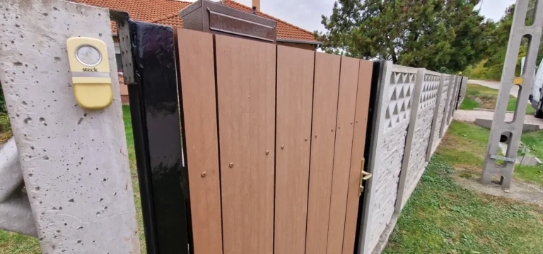 WOW™ Fine Dark Brown WPC kerítés Ráckeve (6)