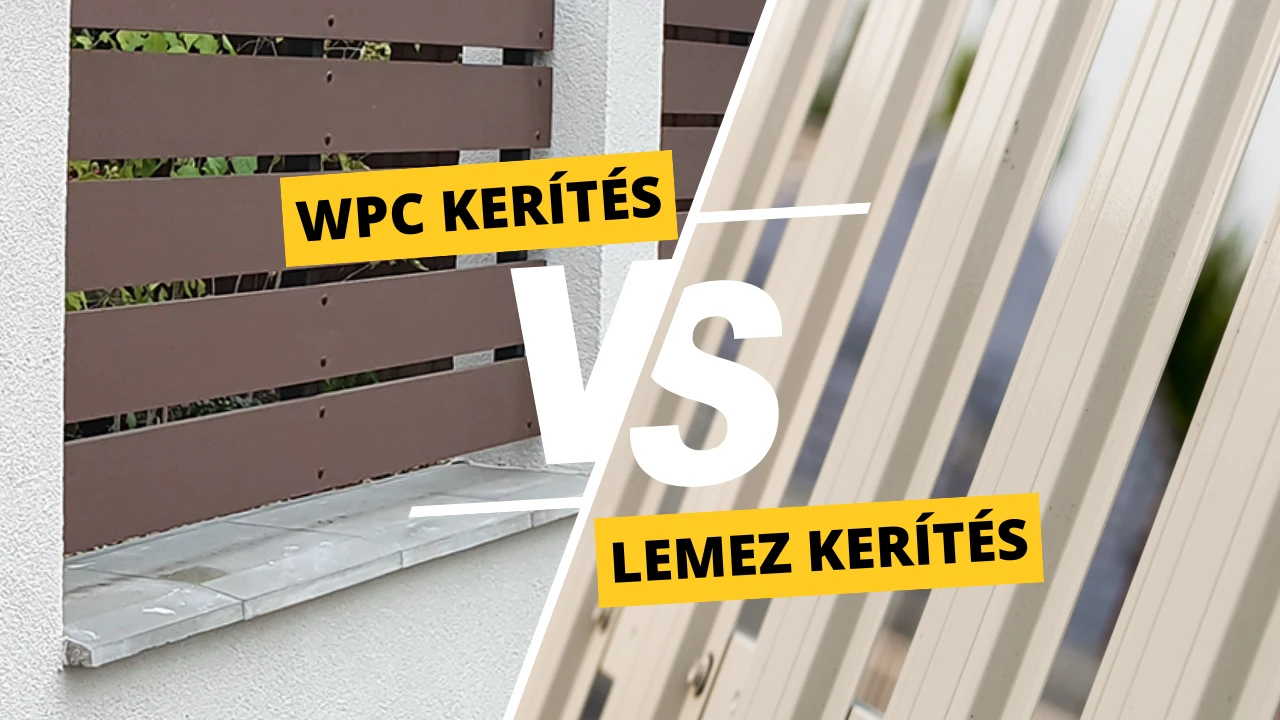 tag wpc vagy lemez kerítés összehasonlítás